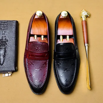 Oxfords Men's Leather Dress Shoes Full-Grain Leather Business Shoes Men 
Oxfords Men's Leather Dress Shoes Full-Grain Leather Business Shoes Men