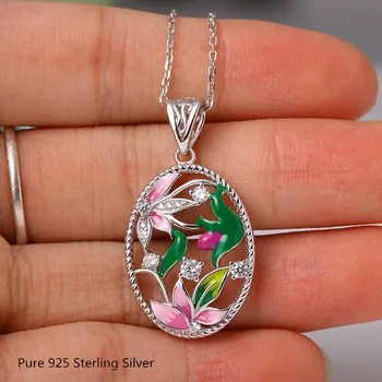 Buyee Real 925 Sterling Silver Fashion Jewelry Sets Women Pink Flower Lotus Perfect Necklace Ring Earring for Women Fine Jewelry
Buyee Real 925 Sterling Silver Fashion Jewelry Sets Women Pink Flower Lotus Perfect Necklace Ring Earring for Women Fine Jewelry