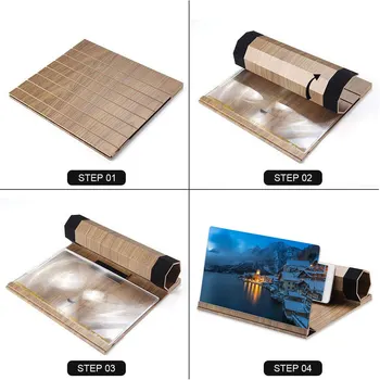 12Inch HD Screen Magnifier Wood Grain Foldable Phone Screen for Watching Movie Videos KQS8
12Inch HD Screen Magnifier Wood Grain Foldable Phone Screen for Watching Movie Videos KQS8