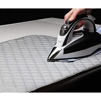 Insulated Ironing Pads Board Boutique Thickened High Temperature Resistant Non-Slip Ironing Pads Laundry Mat Gray 48*85CM
Insulated Ironing Pads Board Boutique Thickened High Temperature Resistant Non-Slip Ironing Pads Laundry Mat Gray 48*85CM