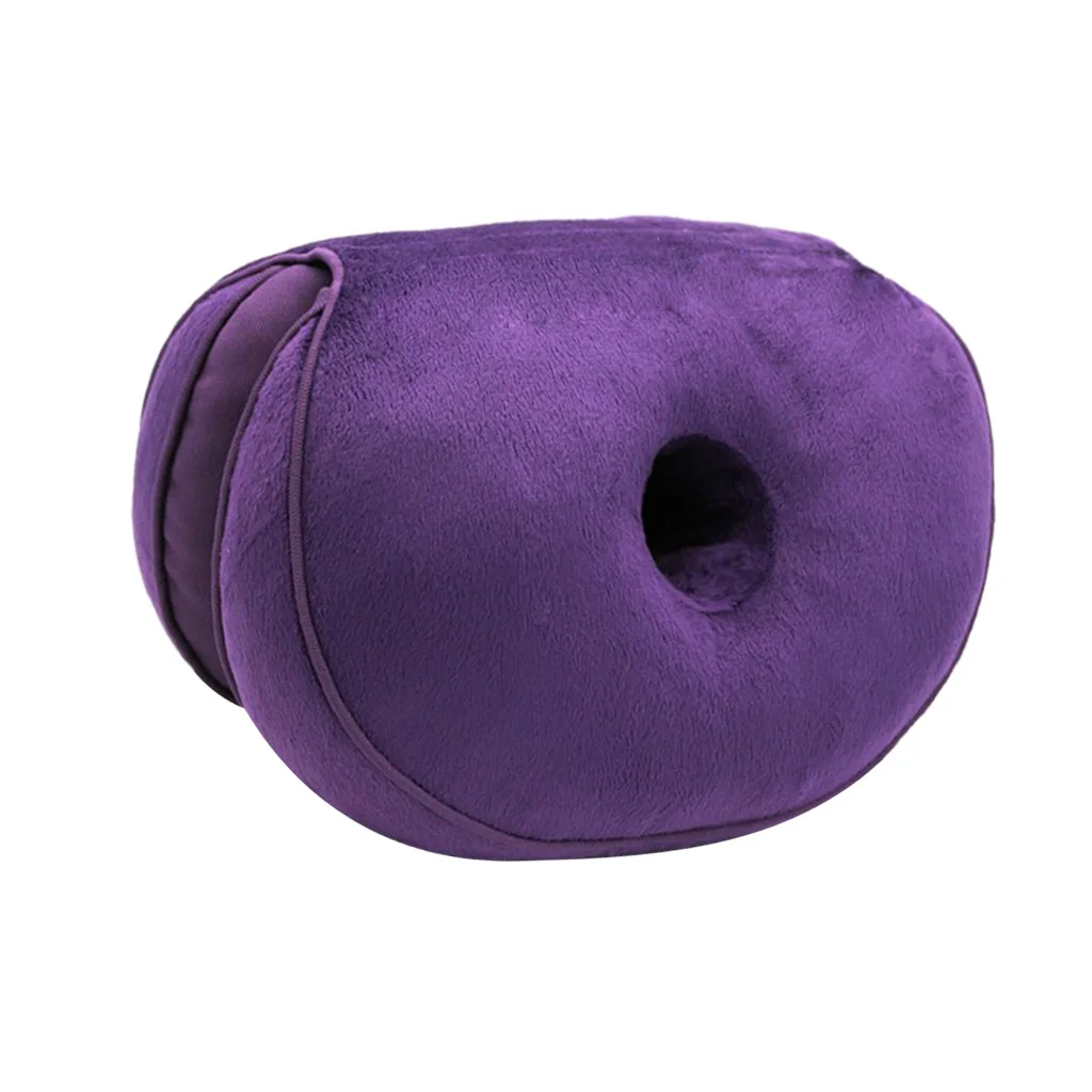 Comfort Donut Cushion Seat Memory Foam Waist Cushion Pillow for Bed Pressure Sores, Tailbone Pain, Hemorrhoids, Car Home Use Comfort Donut Cushion Seat Memory Foam Waist Cushion Pillow for Bed Pressure Sores, Tailbone Pain, Hemorrhoids, Car Home Use