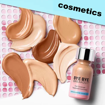 Liquid Eye Concealer Cream for Oily/Acne Prone Skin Full Coverage Treatment Concealer Waterproof Makeup Base Cosmetic Drop-ship 
Liquid Eye Concealer Cream for Oily/Acne Prone Skin Full Coverage Treatment Concealer Waterproof Makeup Base Cosmetic Drop-ship