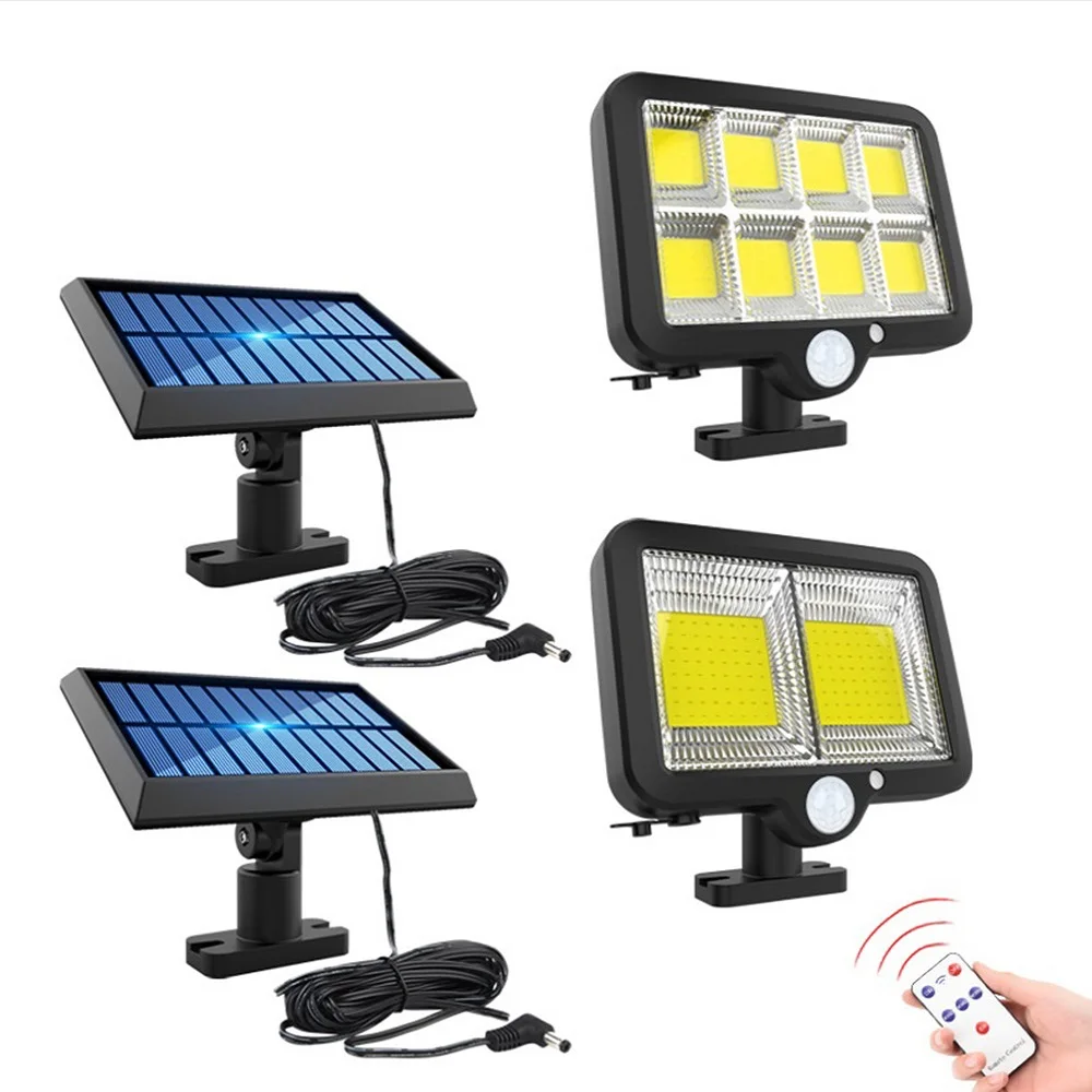 128/160 COB Solar Light Outdoor Waterproof Solar Powered Light Motion Sensor Wall Light Spotlights Garden Lamp 3 Modes LED Light
128/160 COB Solar Light Outdoor Waterproof Solar Powered Light Motion Sensor Wall Light Spotlights Garden Lamp 3 Modes LED Light