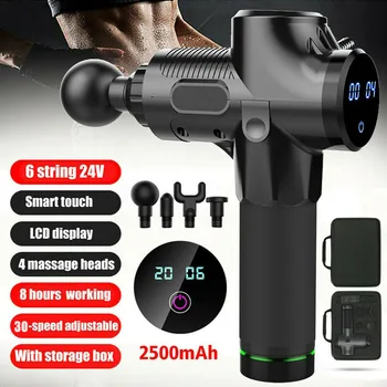 'The Best' Percussion Massage Guns Tool 4 Heads 30 Speeds Vibration Muscle Body Therapy Massager 889
'The Best' Percussion Massage Guns Tool 4 Heads 30 Speeds Vibration Muscle Body Therapy Massager 889