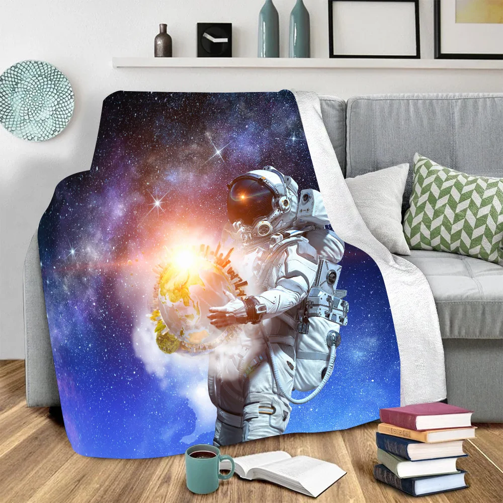 Galaxy Astronaut 3D Printed fleece blanket for Beds Hiking Picnic Thick Quilt Fashionable Bedspread Sherpa Throw Blanket 08
Galaxy Astronaut 3D Printed fleece blanket for Beds Hiking Picnic Thick Quilt Fashionable Bedspread Sherpa Throw Blanket 08