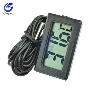 TPM-10 2M LED Digital Thermometer with Probe Temperature Sensor Meter Detector Tester 5V 12V for Car Indoor Baby Bath Incubator
TPM-10 2M LED Digital Thermometer with Probe Temperature Sensor Meter Detector Tester 5V 12V for Car Indoor Baby Bath Incubator
