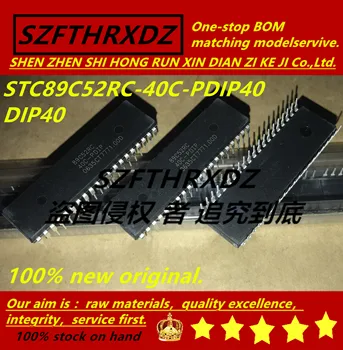 SZFTHRXDZ 100% new original (10PCS) STC89C52RC-40C-PDIP40 STC89C52RC-40C STC89C52RC 89C52RC DIP40
SZFTHRXDZ 100% new original (10PCS) STC89C52RC-40C-PDIP40 STC89C52RC-40C STC89C52RC 89C52RC DIP40