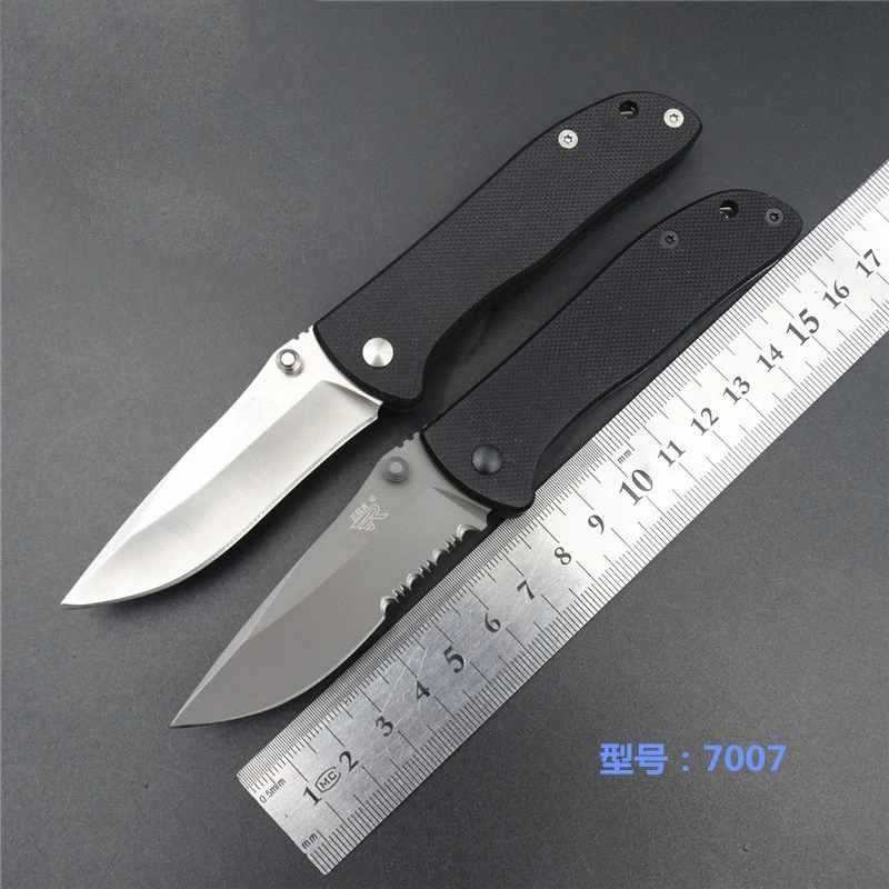 Sanrenmu 7007 Pocket EDC Survival Folding Knife with Belt Clip for Travel and Camping
Sanrenmu 7007 Pocket EDC Survival Folding Knife with Belt Clip for Travel and Camping
