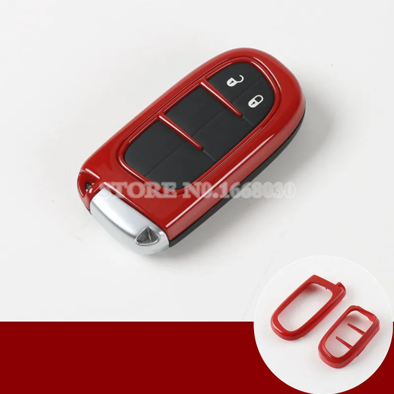 Red Smart Key Shell Trim Cover For Jeep Cherokee 2014-2016 | Автомобили и мотоциклы