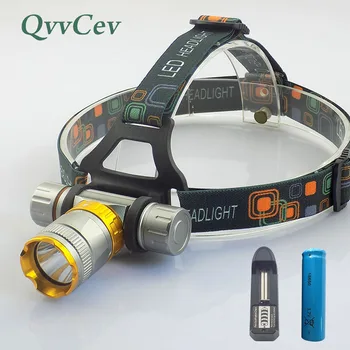 Zoomable T6 LED Headlamp Frontale Head Underwater Diving Flashlight Head Torch Lamp Light 18650 Battery Headlight For Fishing
Zoomable T6 LED Headlamp Frontale Head Underwater Diving Flashlight Head Torch Lamp Light 18650 Battery Headlight For Fishing