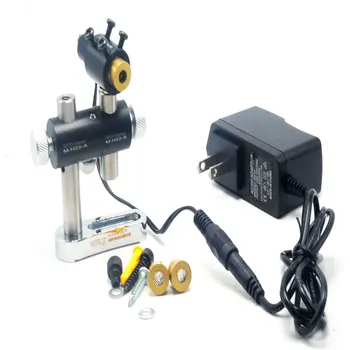Dot/Line/Cross Focusable 100mw 405nm Violet Blue Laser Module w 2-axis Holder & Adapter
Dot/Line/Cross Focusable 100mw 405nm Violet Blue Laser Module w 2-axis Holder & Adapter
