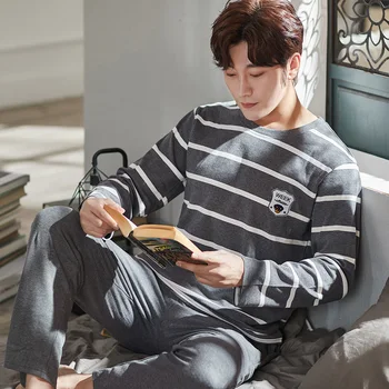 Free shipping Winter And Autumn Mens Pyjamas 100% Cotton Pajamas Long-sleeve Casual Men Pajama Set Plus Size L-3XL Sleepwear
Free shipping Winter And Autumn Mens Pyjamas 100% Cotton Pajamas Long-sleeve Casual Men Pajama Set Plus Size L-3XL Sleepwear