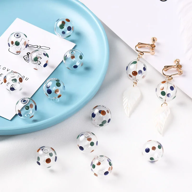 Min order 20pcs/lot 16mm color dots print geometry rounds balls shape Straight hole glass beads diy jewelry earring accessory
Min order 20pcs/lot 16mm color dots print geometry rounds balls shape Straight hole glass beads diy jewelry earring accessory
