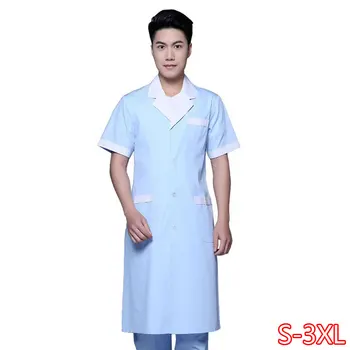 Medical White Coat Short-sleeved Doctor Overalls, Male And Female Food Service Health School Laboratory Tooling Nurse Uniforms
Medical White Coat Short-sleeved Doctor Overalls, Male And Female Food Service Health School Laboratory Tooling Nurse Uniforms