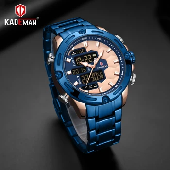 KADEMAN Fashion Men Watch Soccer Element Sport Original TOP Luxury Brand Full Steel Led Digital Male Wristwatch Waterproof 3ATM
KADEMAN Fashion Men Watch Soccer Element Sport Original TOP Luxury Brand Full Steel Led Digital Male Wristwatch Waterproof 3ATM