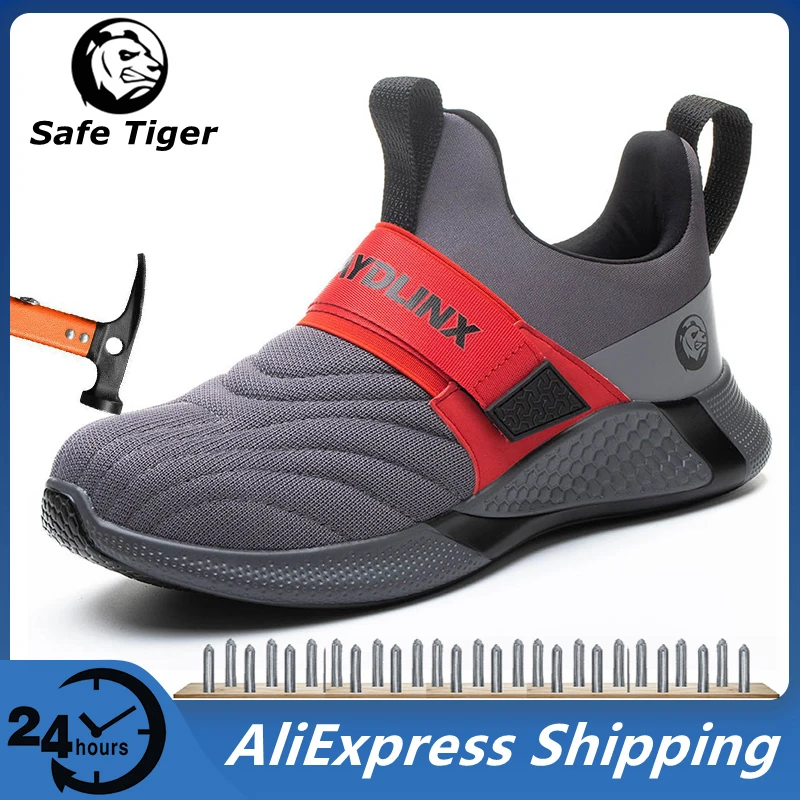 Men's Safety Shoes Steel Toe Construction Outdoor Shoes Men's Work Shoes Puncture Proof Lightweight Work Boots
Men's Safety Shoes Steel Toe Construction Outdoor Shoes Men's Work Shoes Puncture Proof Lightweight Work Boots