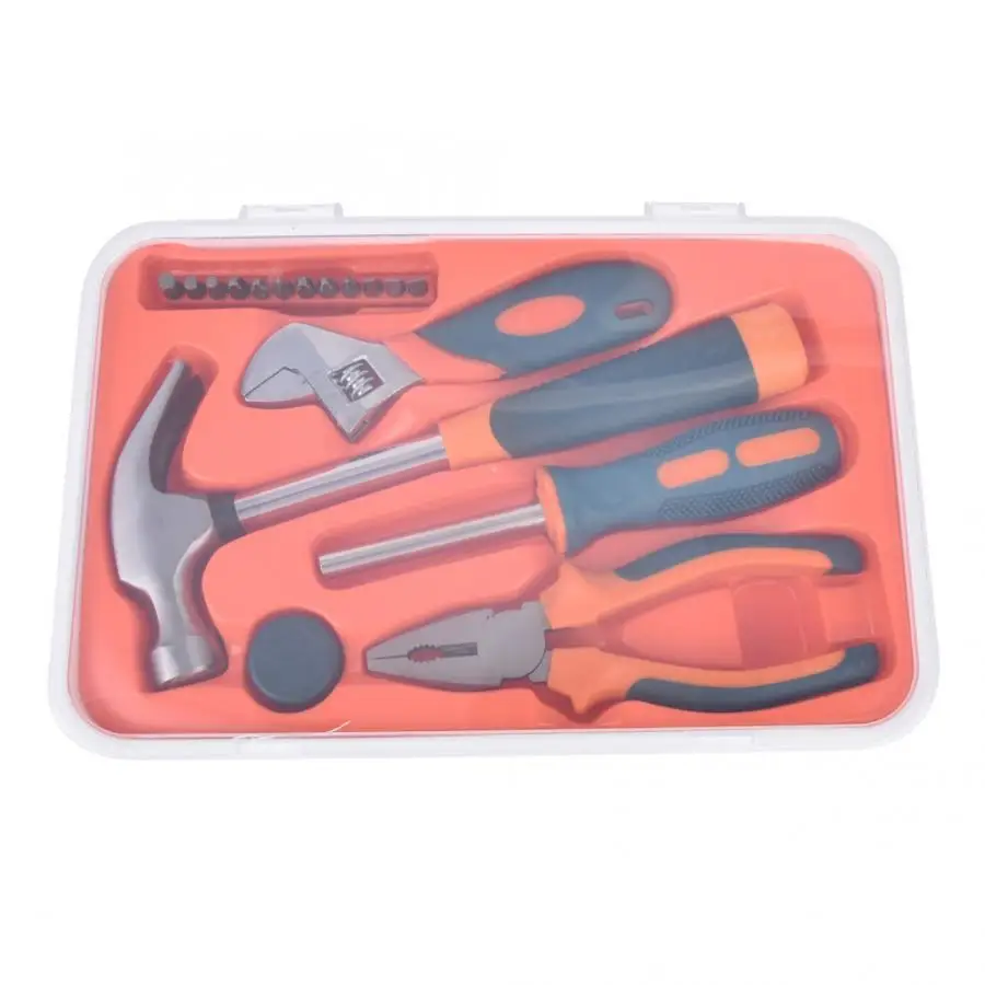 18Pcs Household Tool Set CR V Steel Multi-Function Combination Repairing Tool Set
18Pcs Household Tool Set CR V Steel Multi-Function Combination Repairing Tool Set