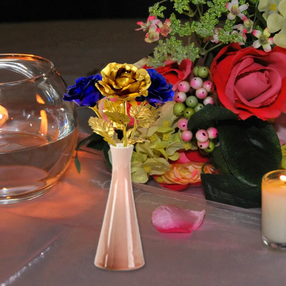 foil gold rose mothers day present gift holiday wedding party