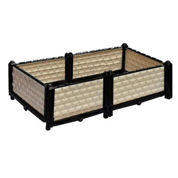 1pcs 80 X 40 X 22cm Square Plastic Combined Seedling Box Soilless Planting Growing Kit - Two Couplet Black White
1pcs 80 X 40 X 22cm Square Plastic Combined Seedling Box Soilless Planting Growing Kit - Two Couplet Black White