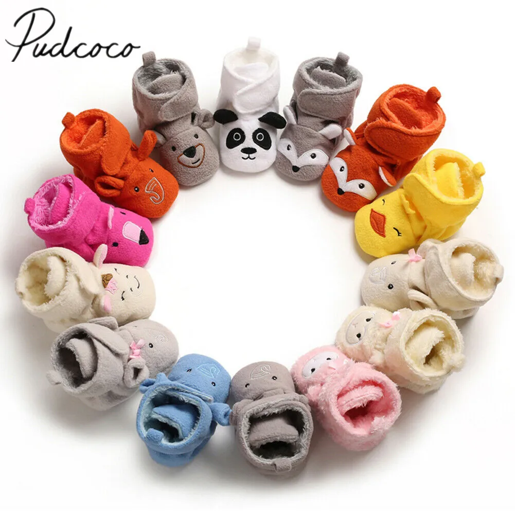2019 Baby Winter Warm Boots Newborn Baby Girl Warm Soft Sole Snow Boots Fuzzy Fleece Crib Shoe Toddler Boot Cartoon Shoes 0-18M
2019 Baby Winter Warm Boots Newborn Baby Girl Warm Soft Sole Snow Boots Fuzzy Fleece Crib Shoe Toddler Boot Cartoon Shoes 0-18M