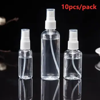10pcs Clear Plastic Spray Bottles 30ml/50m/100ml Portable Pumping Atomizer Empty Containers Perfume Disinfectant Spray Bottlles
10pcs Clear Plastic Spray Bottles 30ml/50m/100ml Portable Pumping Atomizer Empty Containers Perfume Disinfectant Spray Bottlles