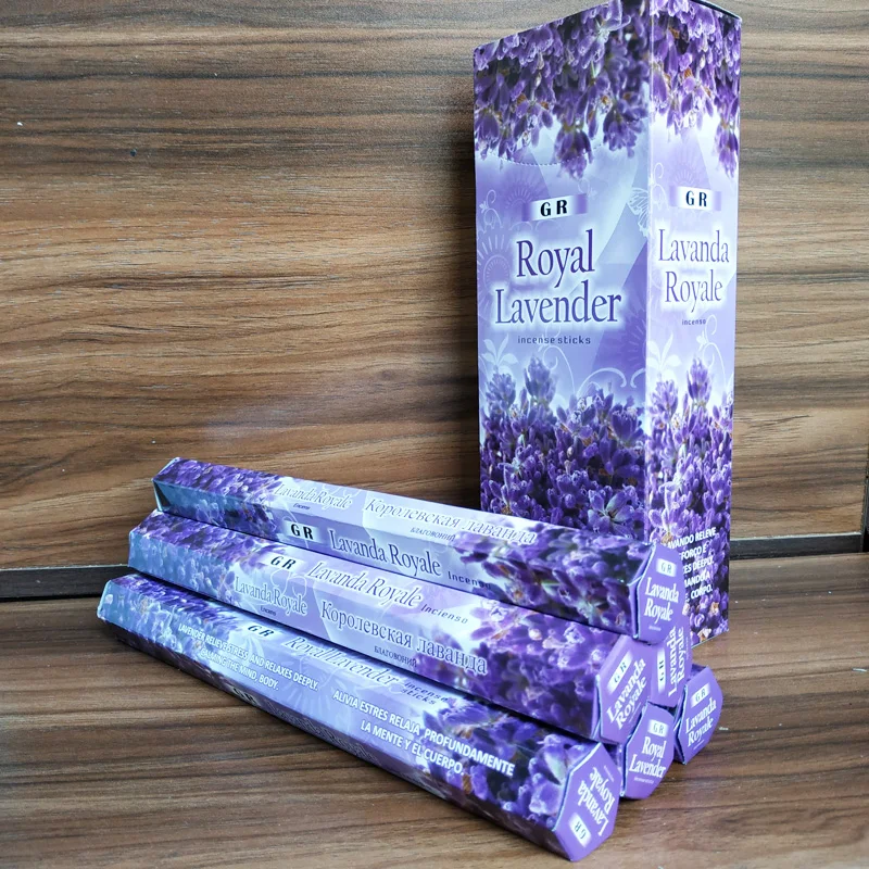 Generic 20pcsbox Sticks Indian 57 Royal Lavender Incense Fragrances