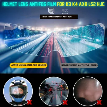 Helmet Visor Clear Anti-Fog Patch Film Universal Motorcycle Helmet Lens Fog Resistant Films For K3 K4 AX8 LS2 HJC
Helmet Visor Clear Anti-Fog Patch Film Universal Motorcycle Helmet Lens Fog Resistant Films For K3 K4 AX8 LS2 HJC