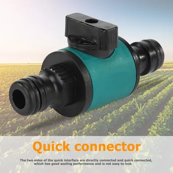 Plastic Valve with Quick Connector with Sufficient Durability and Ruggedness Garden Irrigation Prolong Hose Adapter Switch
Plastic Valve with Quick Connector with Sufficient Durability and Ruggedness Garden Irrigation Prolong Hose Adapter Switch