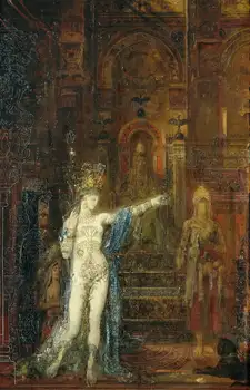 Gustave Moreau Salome Dancing Before Herod Art Print Poster oil paintings canvas For Home Decor Wall Art
Gustave Moreau Salome Dancing Before Herod Art Print Poster oil paintings canvas For Home Decor Wall Art