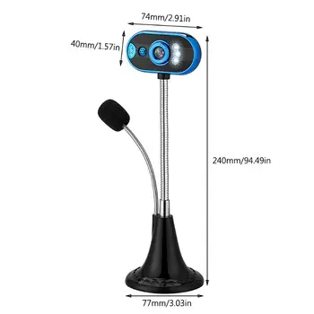 High Definition USB Webcam Video Calling Web Camera Built-in Mic Camera for PC K1AB
High Definition USB Webcam Video Calling Web Camera Built-in Mic Camera for PC K1AB