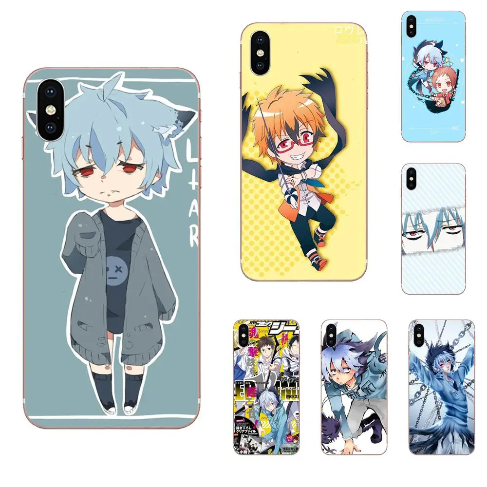Аниме servamp Куро Кун для Huawei NOVA 2 V20 Y3II Y5 Y5II Y6 Y6II Y7 Y9 G8 G9 GR3 GR5 GX8 Prime 2018 2019 мягкие чехлы из