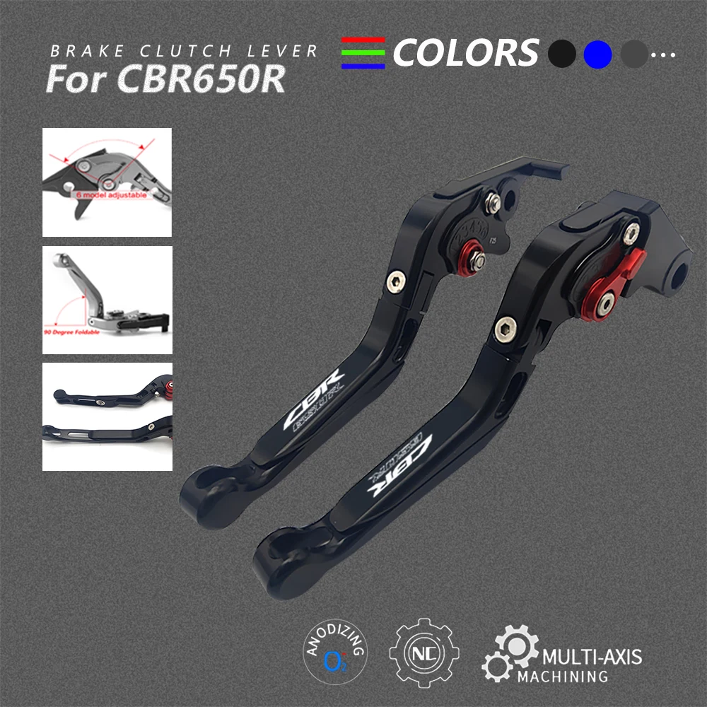CBR650R Brake Clutch Lever For Honda CBR 650R 2018 2019 CNC Aluminum Alloy Adjustable Folding Extendable Motorcycle Accessories
CBR650R Brake Clutch Lever For Honda CBR 650R 2018 2019 CNC Aluminum Alloy Adjustable Folding Extendable Motorcycle Accessories