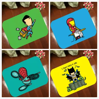 Floor Mats Anti Slip Mat Cartoon pop batman superman spiderman iron man Printed Pattern Carpet Rug for Bathroom Door Living Room
Floor Mats Anti Slip Mat Cartoon pop batman superman spiderman iron man Printed Pattern Carpet Rug for Bathroom Door Living Room