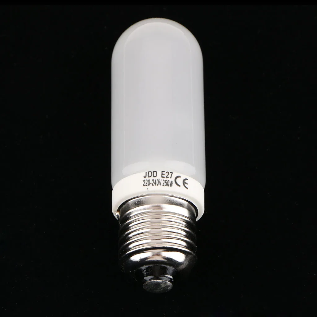 JDD Type E27 250W Tube Lamp Bulb 220V-240V Photography Flash Modeling Light JDD Type E27 250W Tube Lamp Bulb 220V-240V Photography Flash Modeling Light