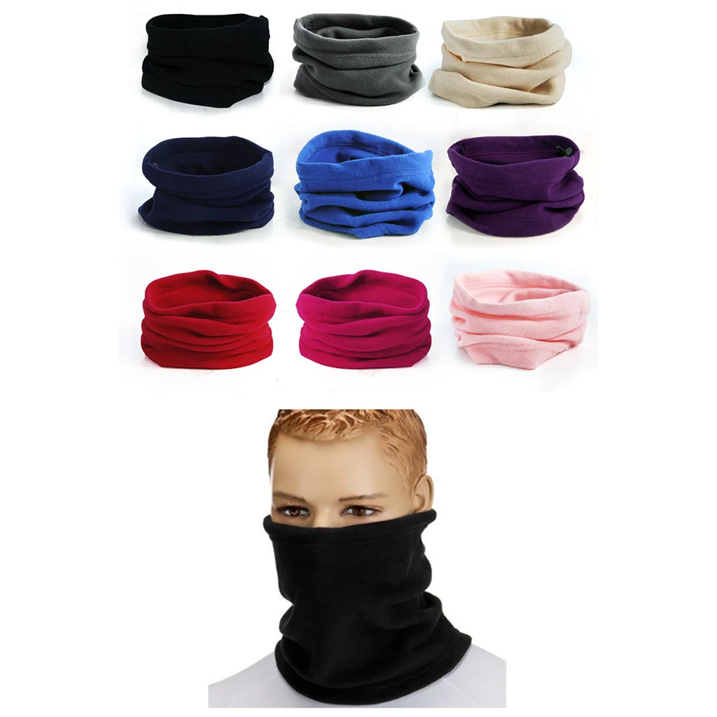Unisex Plain Polar Fleece Neck Tube Motorbike Riding Thermal Snood Circle Scarf 
Unisex Plain Polar Fleece Neck Tube Motorbike Riding Thermal Snood Circle Scarf