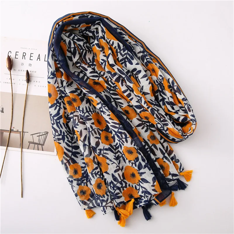 H8a0c6a85bd944c0bb4a001ed4a2f563fu Spring Long Bohemian Head Scarf H8a0c6a85bd944c0bb4a001ed4a2f563fu