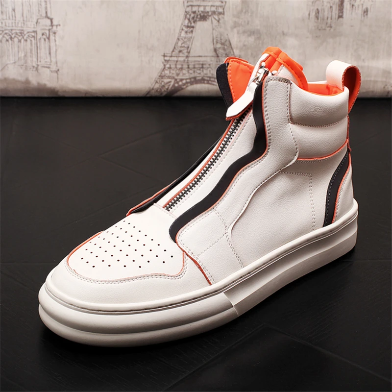 Autumn Ankle Boots For Young Men Genuine Leather Boots Fashion Vulcanized Boots Men Boots Quality Brand Men Sneakers Men Shoes 
Autumn Ankle Boots For Young Men Genuine Leather Boots Fashion Vulcanized Boots Men Boots Quality Brand Men Sneakers Men Shoes