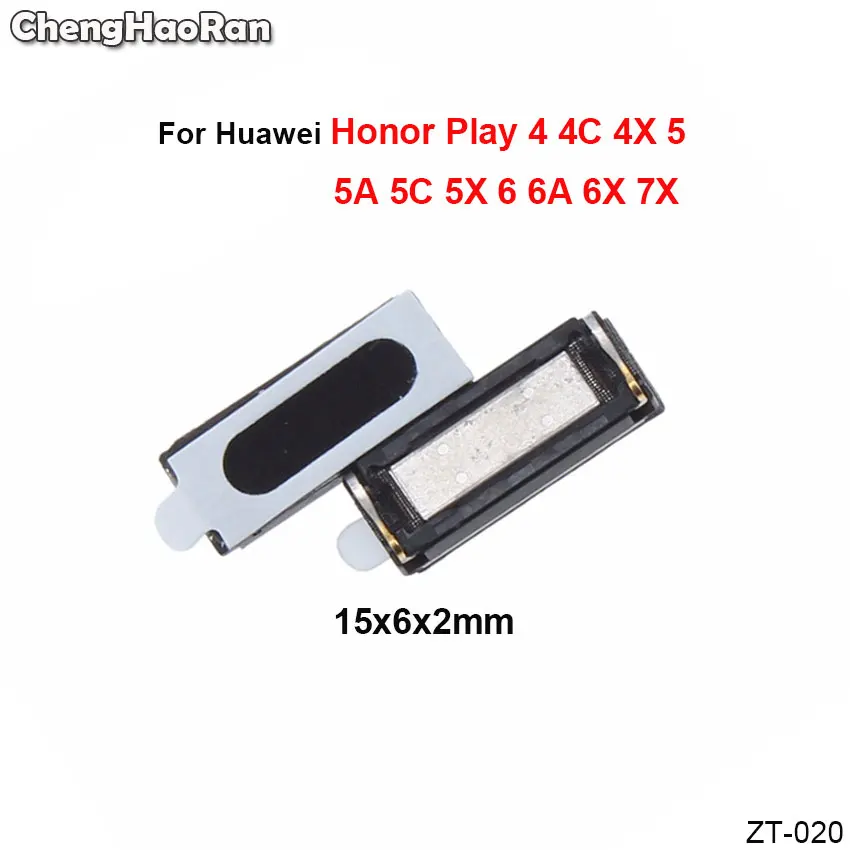ChengHaoRan 2 шт. новые верхние передние наушники Динамик для HuaWei Honor Play 7C 7A 7S 7X 6A 6X 6C 5C Pro