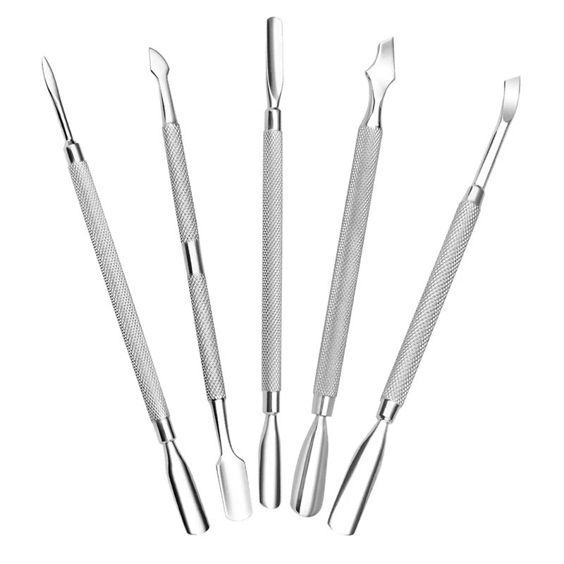 1PC Rod Cuticle Pusher Nail UV Gel Polish Remover Stainless Steel Dual-Ended Stick Triangle Pedicure Manicure Nail Tools
1PC Rod Cuticle Pusher Nail UV Gel Polish Remover Stainless Steel Dual-Ended Stick Triangle Pedicure Manicure Nail Tools