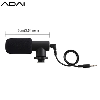 ADAI Pu3017 camera video interview mini microphone K song mobile phone microphone universal condenser recording microphone
ADAI Pu3017 camera video interview mini microphone K song mobile phone microphone universal condenser recording microphone