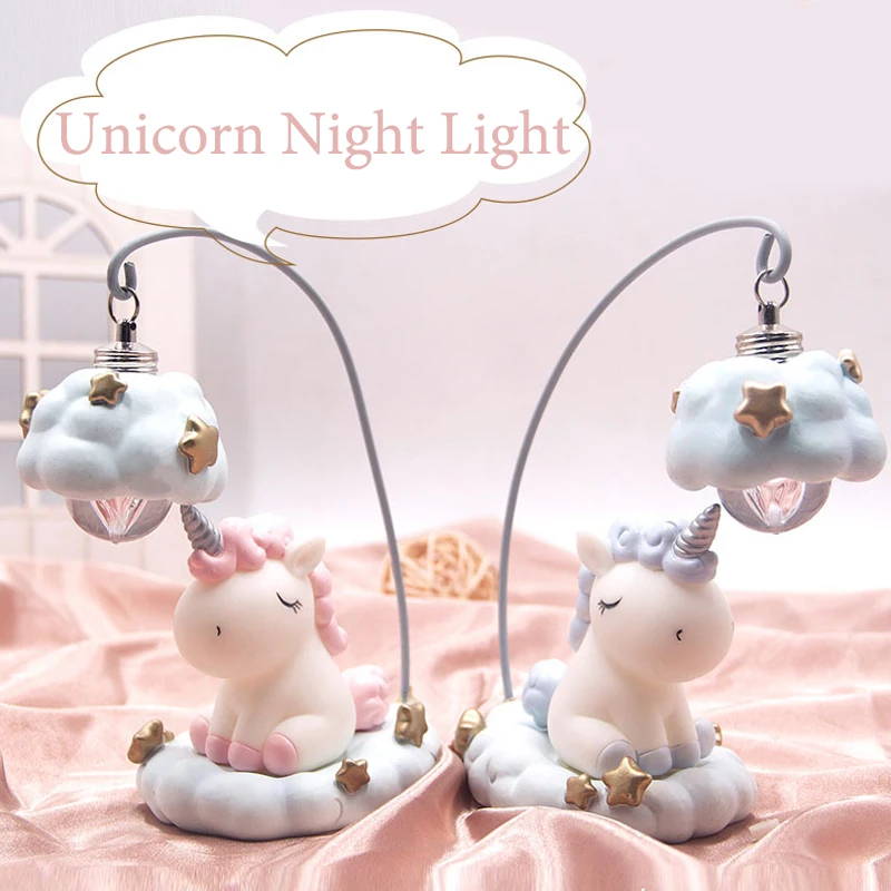 LED Night Light Luminaria Baby Nursery Night Lamp Unicorn Toy Dolls For Baby Kids Gift Home Decoration
LED Night Light Luminaria Baby Nursery Night Lamp Unicorn Toy Dolls For Baby Kids Gift Home Decoration