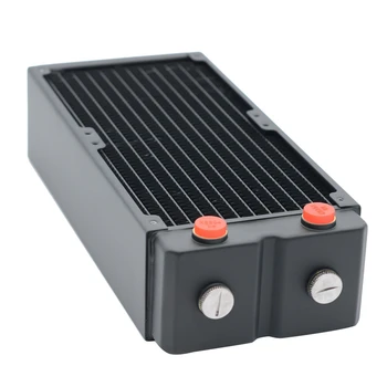 FREEZEMOD TSRP-HP65-240 240mm Computer Pc Water Cooler Copper Radiator 3 Layers 65MM Thick Copper Fins G1/4
FREEZEMOD TSRP-HP65-240 240mm Computer Pc Water Cooler Copper Radiator 3 Layers 65MM Thick Copper Fins G1/4