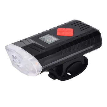 XANES XL43 650LM T6 Powered Display Intelligent Bike Front Light 6 Modes USB Rechargeable IPX3 Waterproof Bicycle Lamp Torch
XANES XL43 650LM T6 Powered Display Intelligent Bike Front Light 6 Modes USB Rechargeable IPX3 Waterproof Bicycle Lamp Torch