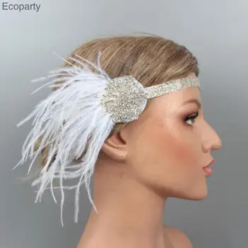 Headpiece Feather And Banquet Pattern Type Style Material Headband The Gatsby Ball 1920s Brand Name
Headpiece Feather And Banquet Pattern Type Style Material Headband The Gatsby Ball 1920s Brand Name