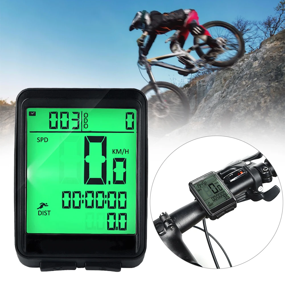 Rainproof MTB Bike Computer Bicycle Speedometer Wireless Wired Odometer Cycling Watch LED Screen Measurable Stopwatch
Rainproof MTB Bike Computer Bicycle Speedometer Wireless Wired Odometer Cycling Watch LED Screen Measurable Stopwatch