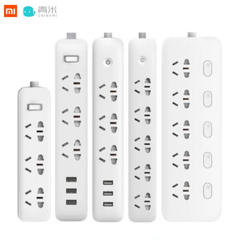 XIAOMI Socket Plug Household Extension Cable Power Board WIFI Smart Socket 2.1A USB Fast Charging 2500W 10A 250V
XIAOMI Socket Plug Household Extension Cable Power Board WIFI Smart Socket 2.1A USB Fast Charging 2500W 10A 250V