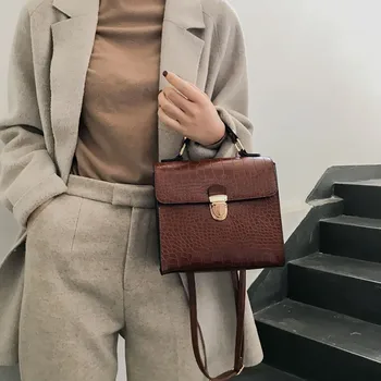 2020 New Fashion Small Handbag Solid Women Vintage Crocodile Pattern Bag Wild Shoulder Bag Messenger Cartera Mujer Monedero #L10
2020 New Fashion Small Handbag Solid Women Vintage Crocodile Pattern Bag Wild Shoulder Bag Messenger Cartera Mujer Monedero #L10