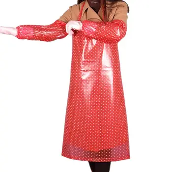 PVC Apron Long Style Kitchen Apron Waterproof Apron Waterproof Oversleeve Apron Kitchen Apron Women Men Cleaning Apron Household
PVC Apron Long Style Kitchen Apron Waterproof Apron Waterproof Oversleeve Apron Kitchen Apron Women Men Cleaning Apron Household