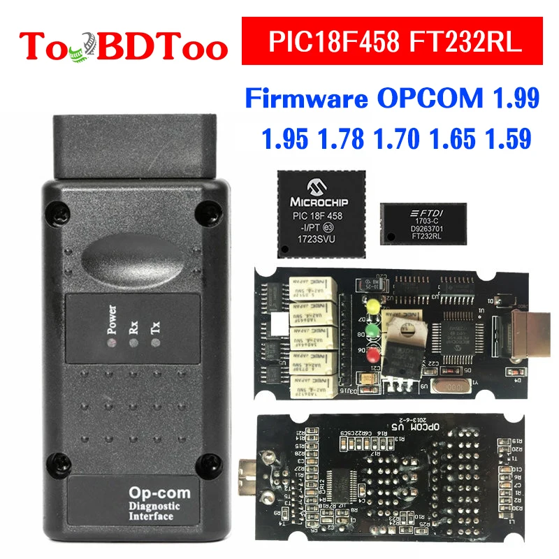 Firmware OPCOM V1.99 FTDI Chip CAN-BUS Code Reader CAN-BUS Code Reader For Opel OP COM OP-COM Diagnostic Tool
Firmware OPCOM V1.99 FTDI Chip CAN-BUS Code Reader CAN-BUS Code Reader For Opel OP COM OP-COM Diagnostic Tool