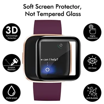 5D Soft Glass Full Coverage Screen Protector Film For Fitbit Versa 2 / Versa / Versa lite Protect Film Smart Watch Accessories
5D Soft Glass Full Coverage Screen Protector Film For Fitbit Versa 2 / Versa / Versa lite Protect Film Smart Watch Accessories
